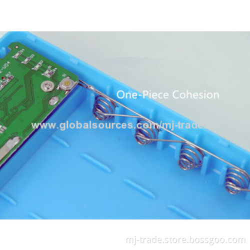 6-cell 18650 power bank, wallet no-soldering and high capacity